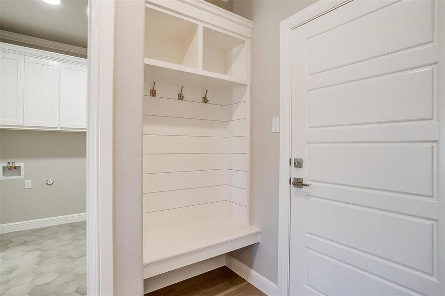 View of mudroom