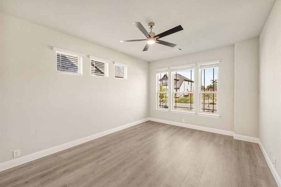 Spacious, unfurnished interior of a new home in The Enclave at Parks of Aledo, Aledo (Image 28). Spacious, unfurnished interior of a new home in The Enclave at Parks of Aledo, Aledo (Image 28).