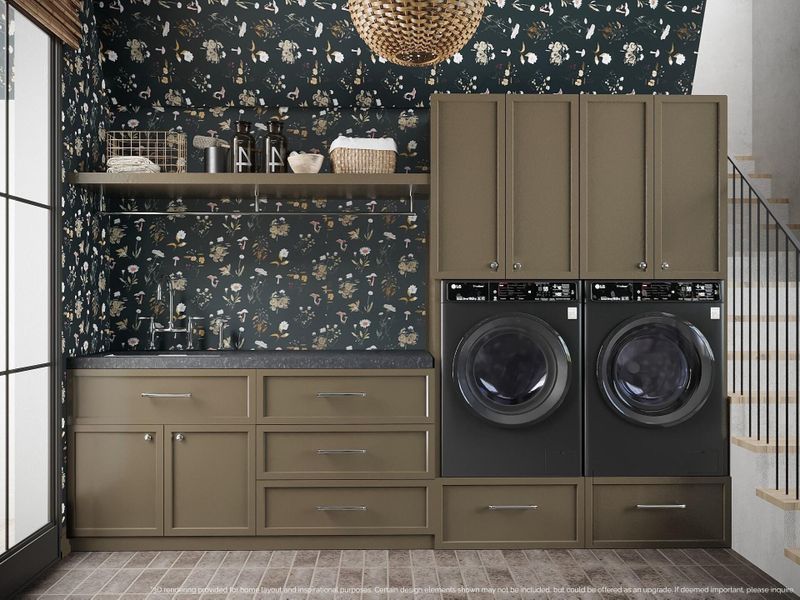 Furnished interior view inside a new home in , Charleston (Image 39).