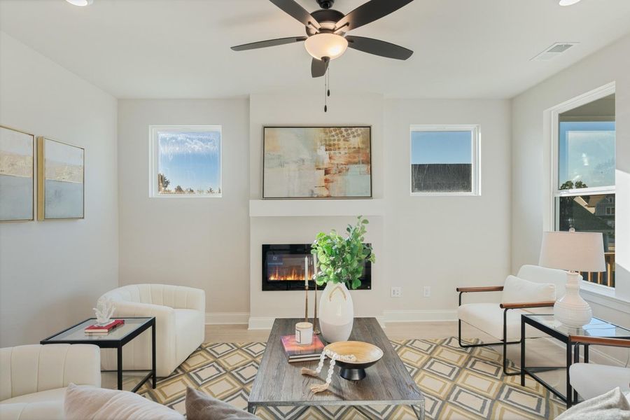 Furnished interior view inside a new home in Woodbridge Glen, Lebanon (Image 6).
