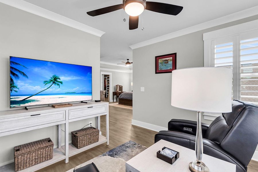 Furnished interior view inside a new home in Hewing Farms, Summerville (Image 8).