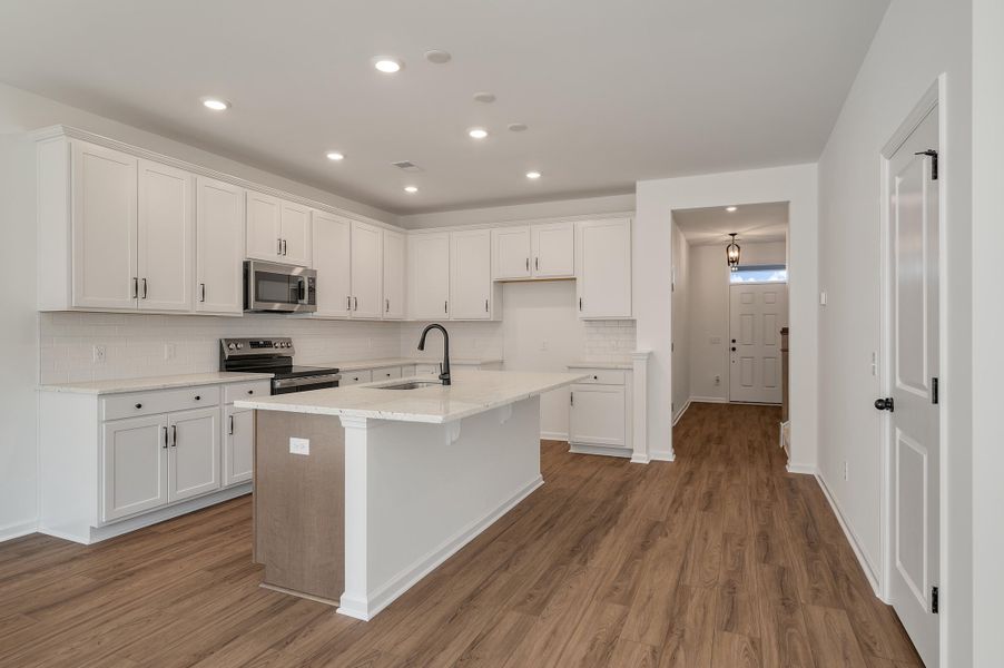 Furnished interior view inside a new home in The Landings at Montague, Goose Creek (Image 6).