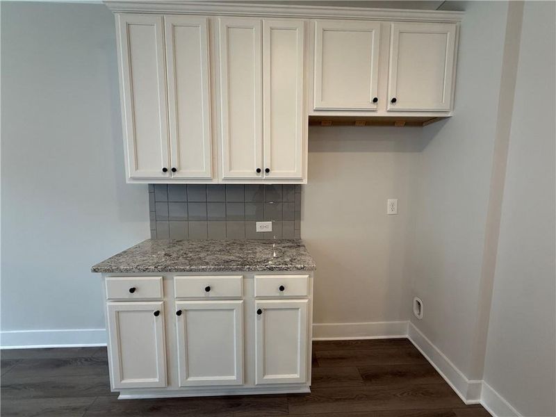 Furnished interior view inside a new home in The Towns at Auburn Station East, Auburn (Image 5).