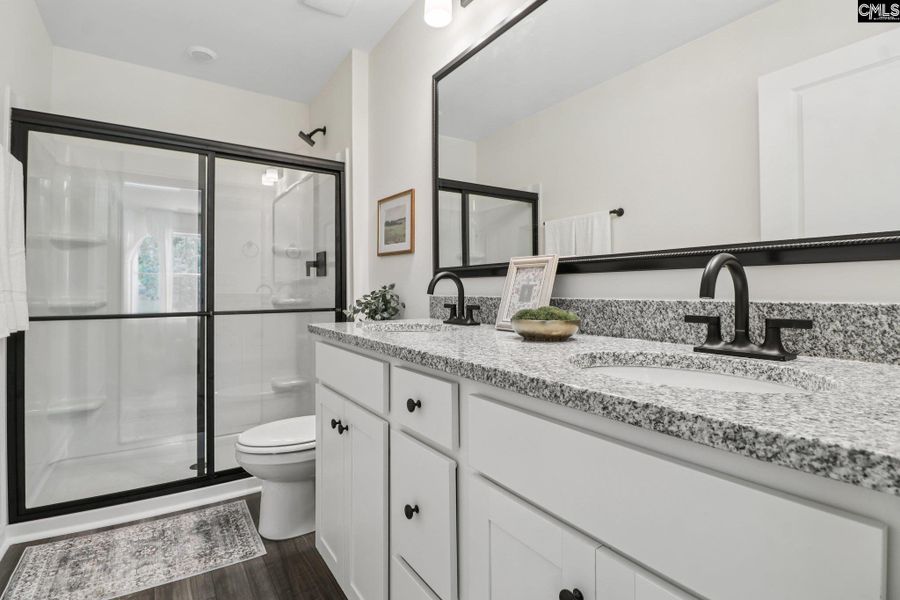 Furnished interior view inside a new home in Walker’s Trail, Lexington (Image 26).