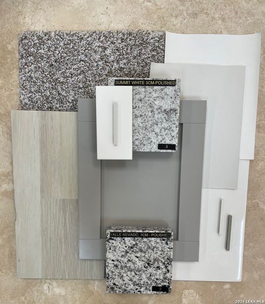 Sample of building materials used in homes in Red Hawk Landing, San Antonio (Image 29).