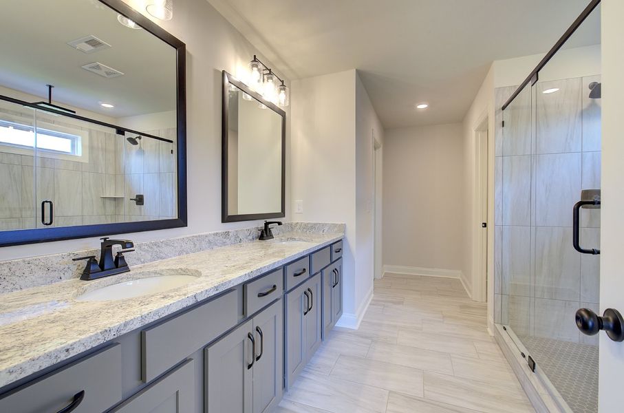 Furnished interior view inside a new home in Arbor Woods, Easley (Image 13).