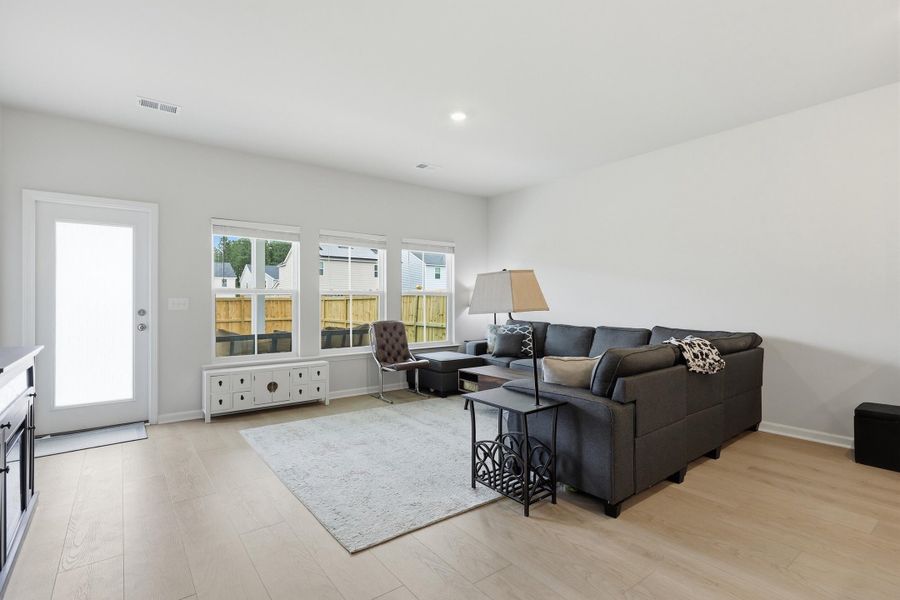 Furnished interior view inside a new home in Heron's Walk at Summers Corner, Summerville (Image 7).