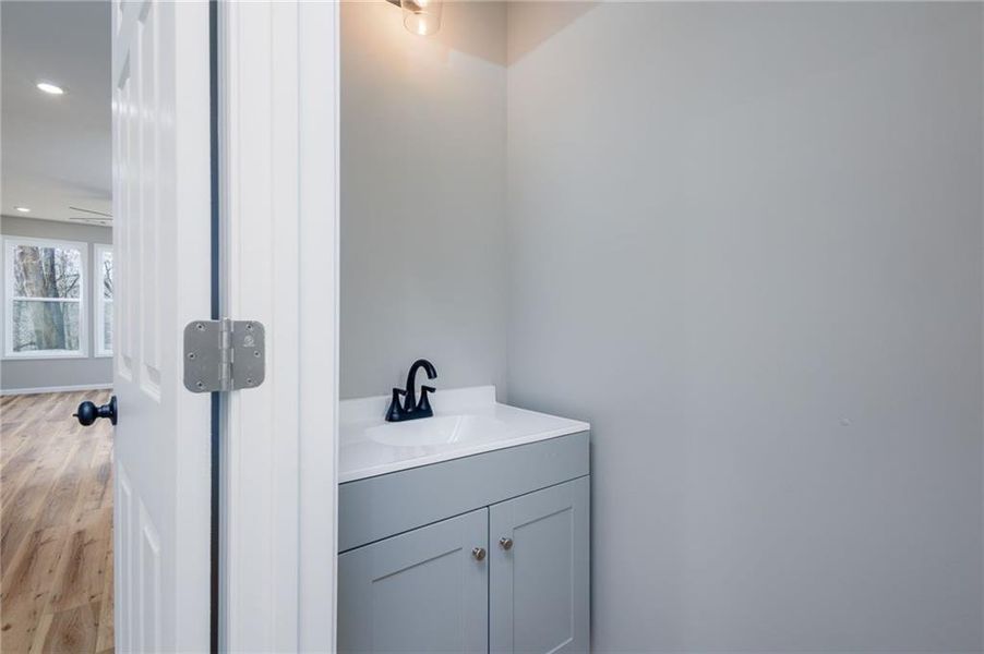 Close-up of interior finishes inside a home in , Ellijay (Image 16).