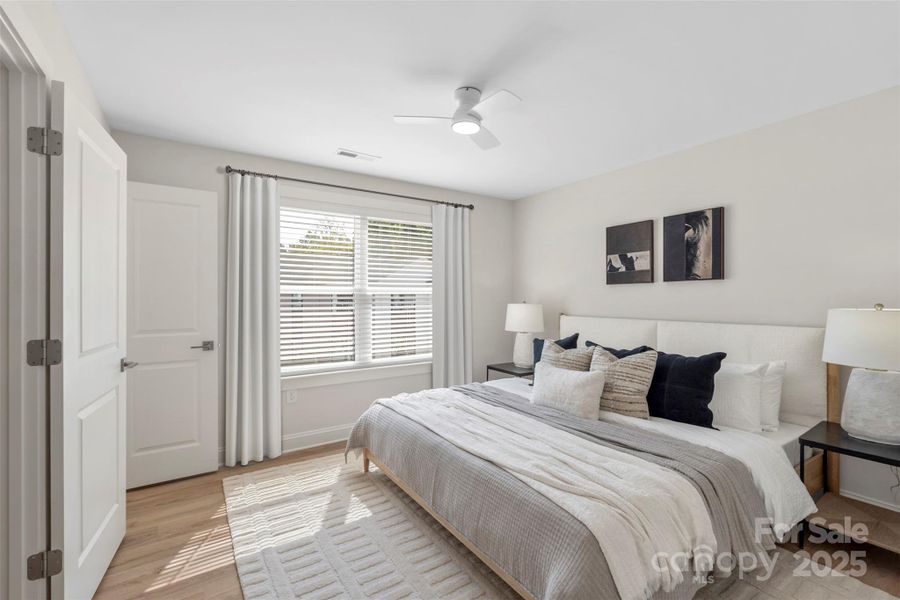 Furnished interior view inside a new home in , Charlotte (Image 11).