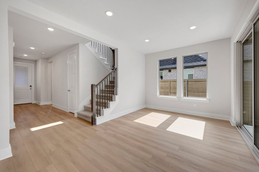 Spacious, unfurnished interior of a new home in Treeline, Justin (Image 32). Spacious, unfurnished interior of a new home in Treeline, Justin (Image 32).