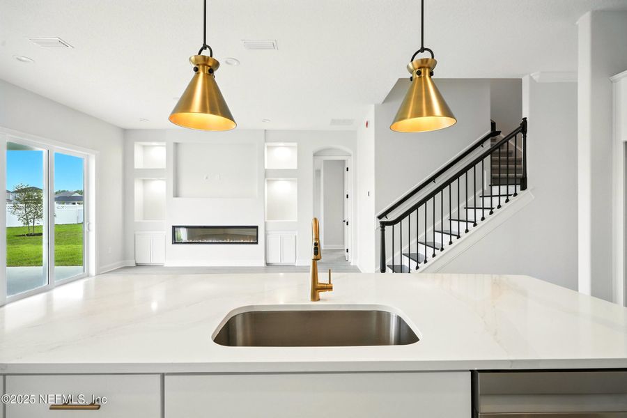 Furnished interior view inside a new home in Silver Landing At Silverleaf, St. Augustine (Image 8).