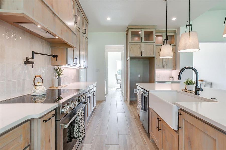 Furnished interior view inside a new home in , Azle (Image 29).