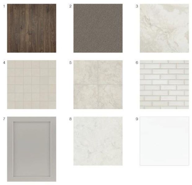 Sample of building materials used in homes in Oakmead, Buford (Image 28). Sample of building materials used in homes in Oakmead, Buford (Image 28).
