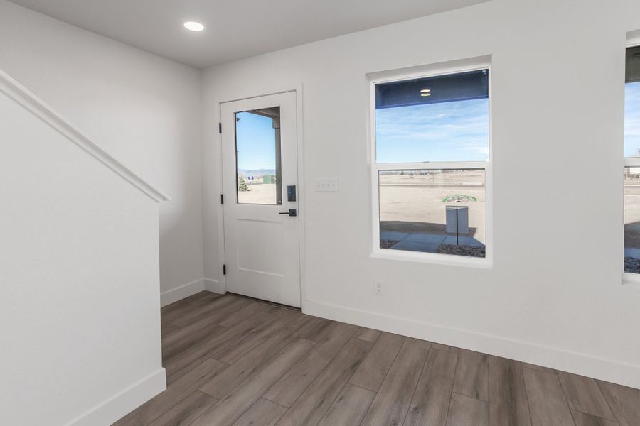 Spacious, unfurnished interior of a new home in Prairie Song, Windsor (Image 34). Spacious, unfurnished interior of a new home in Prairie Song, Windsor (Image 34).