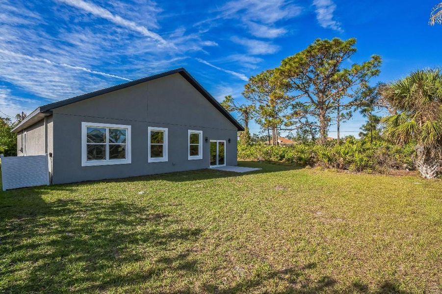 Front exterior of a new home in , Rotonda West, FL, highlighting curb appeal (Image 2). Front exterior of a new home in , Rotonda West, FL, highlighting curb appeal (Image 2).