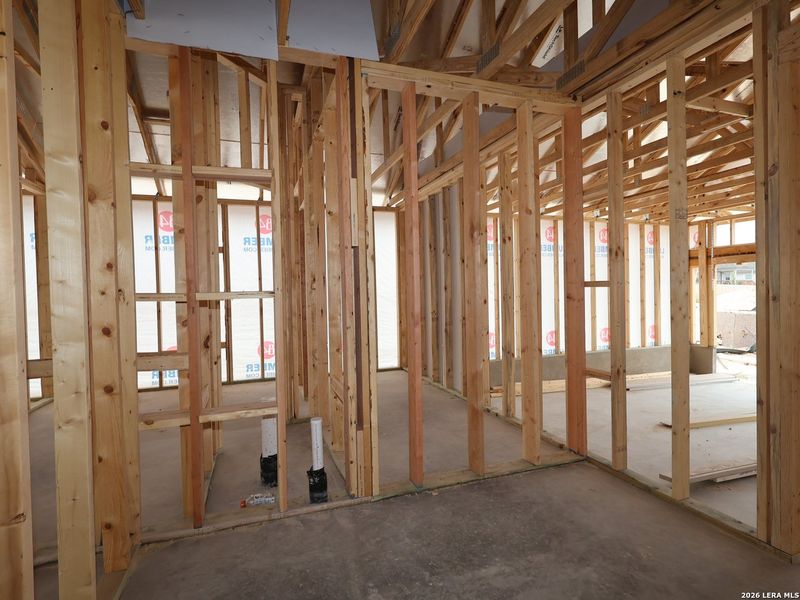 In-progress construction of a new home in Paloma Park, Converse, TX (Image 31).