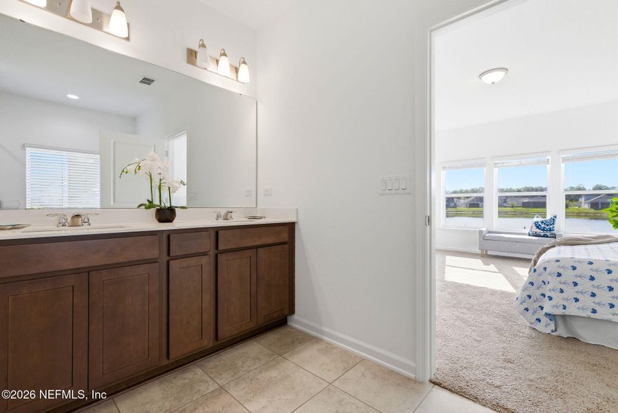 Furnished interior view inside a new home in Beacon Lake, St. Augustine (Image 17).