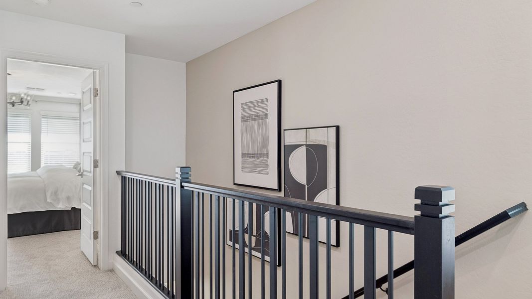 Furnished interior view inside a new home in The Buttes at Mystic, Peoria (Image 16).