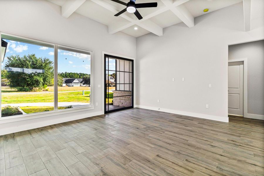 Oversized windows. Oversized windows.