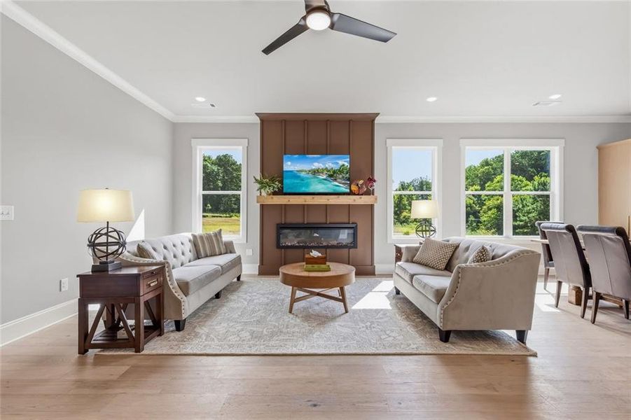 Furnished interior view inside a new home in , Murrayville (Image 15). Furnished interior view inside a new home in , Murrayville (Image 15).