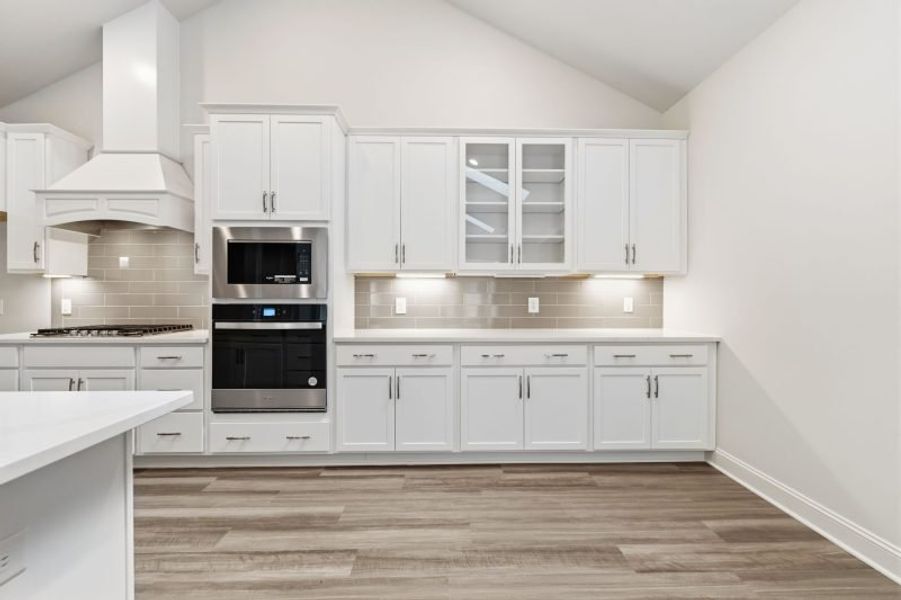 Representative furnished interior of a home built from the Essex by Keystone Homes NC in Weybridge, Burlington (Image 8).