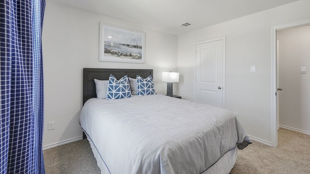 Representative furnished interior of a home built from the Benson-Lot Fit by D.R. Horton in Hanolley Hills, Sherman (Image 14).