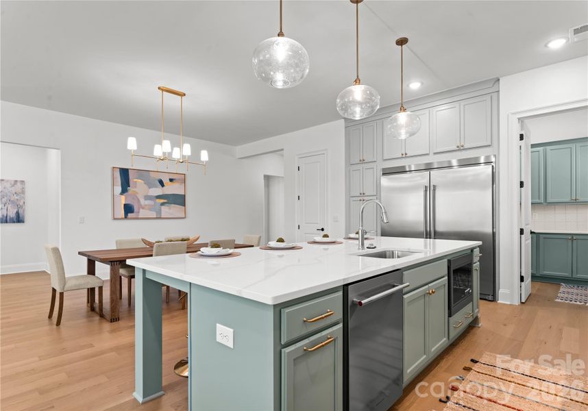 Furnished interior view inside a new home in , Locust (Image 8).
