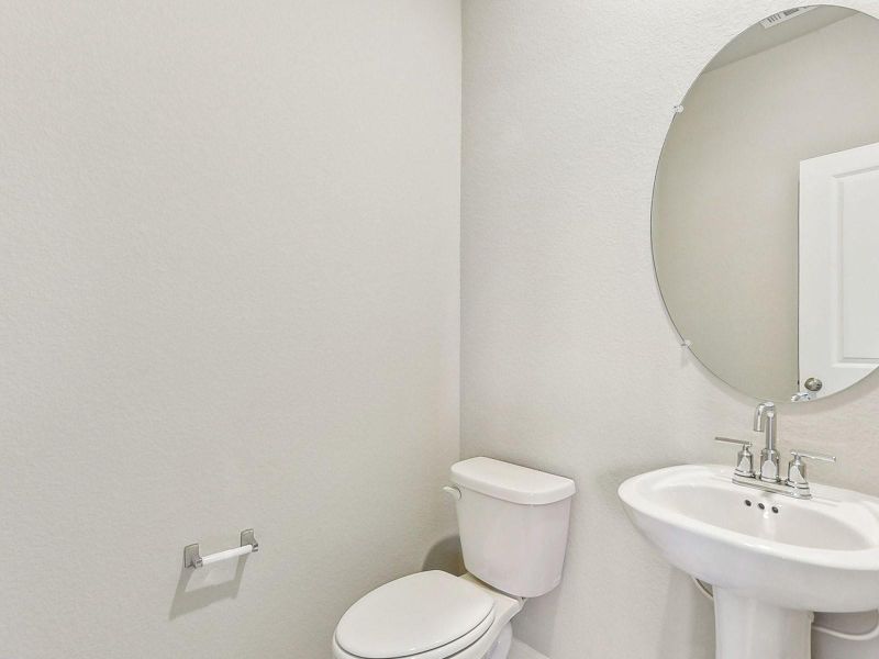 Photo is not of the actual home, but is an inspirational photo of builder’s model home and may depict options, furnishings, and/or decorator features that are not included