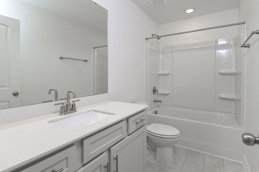 Furnished interior view inside a new home in Lake Carolina Townhomes, Columbia (Image 30).