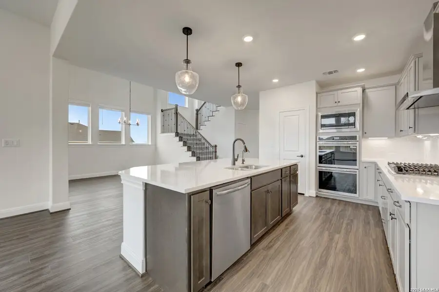Furnished interior view inside a new home in Davis Ranch 50', San Antonio (Image 6).