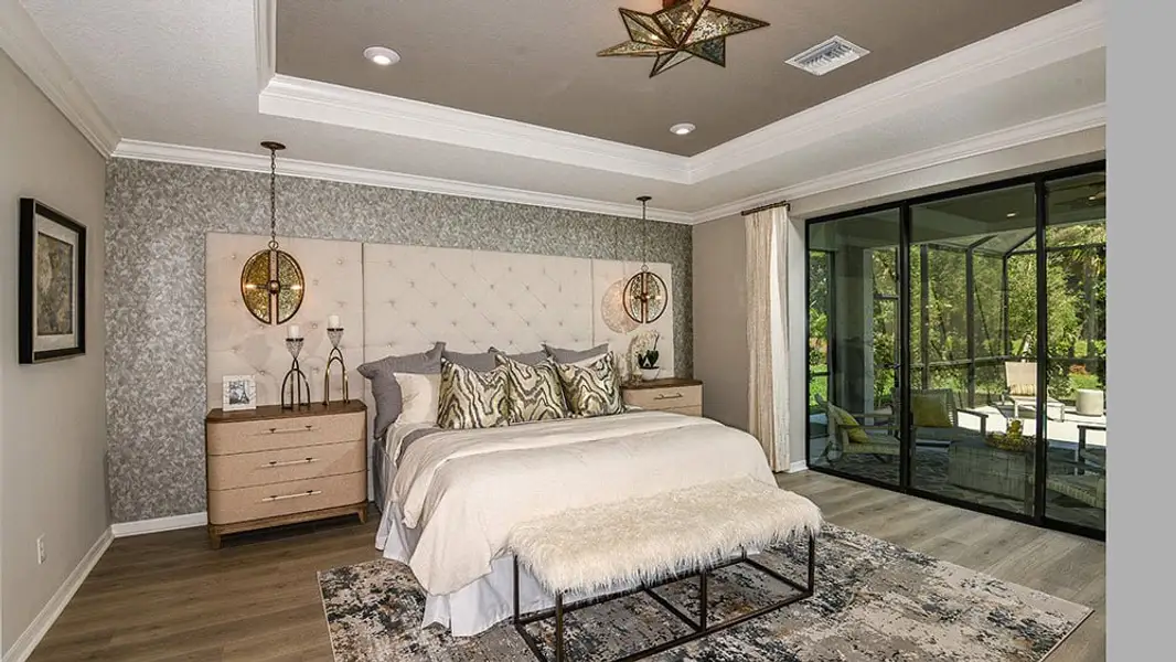 Furnished interior view inside a new home in Victoria Lakes, Odessa (Image 6).