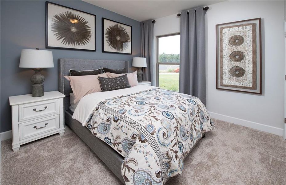 Furnished interior view inside a new home in Del Webb Chateau Elan, Hoschton (Image 6).