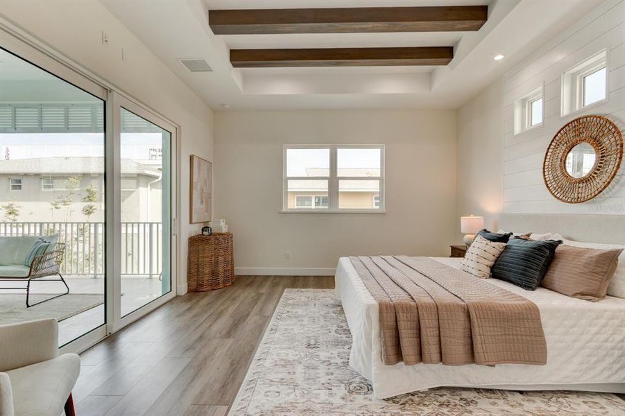 Furnished interior view inside a new home in , New Smyrna Beach (Image 37).