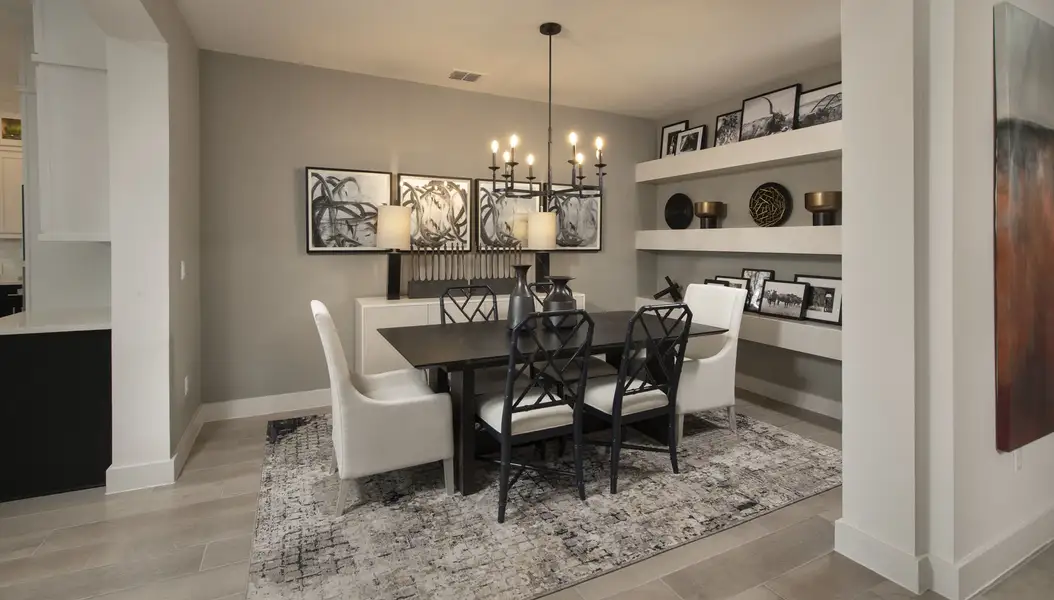 Furnished interior view inside a new home in Easton Park, Austin (Image 4).