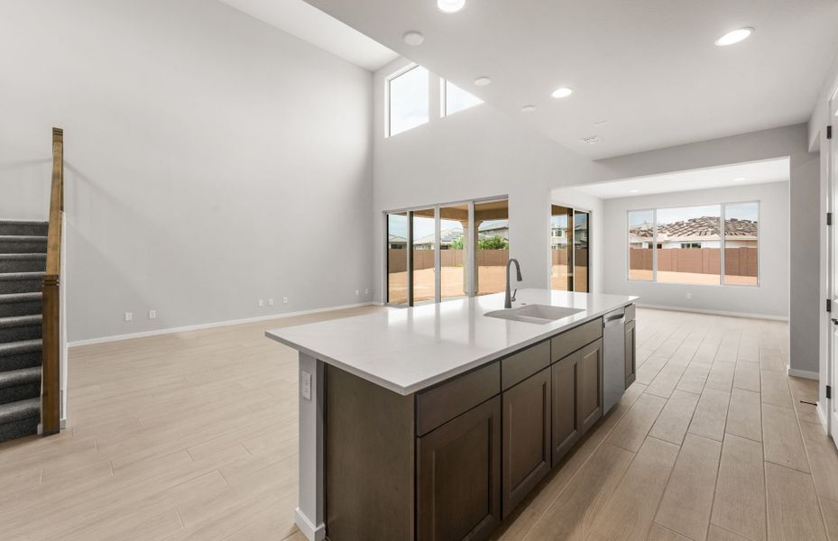 Furnished interior view inside a new home in Artisan at Asante, Surprise (Image 12).