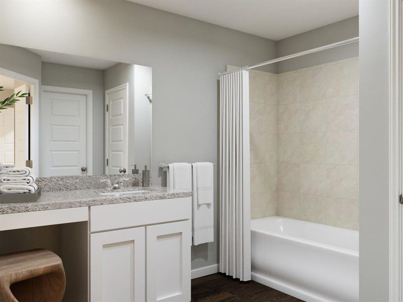 Photos are a representation of the floor plan. Options and interior selections will vary.