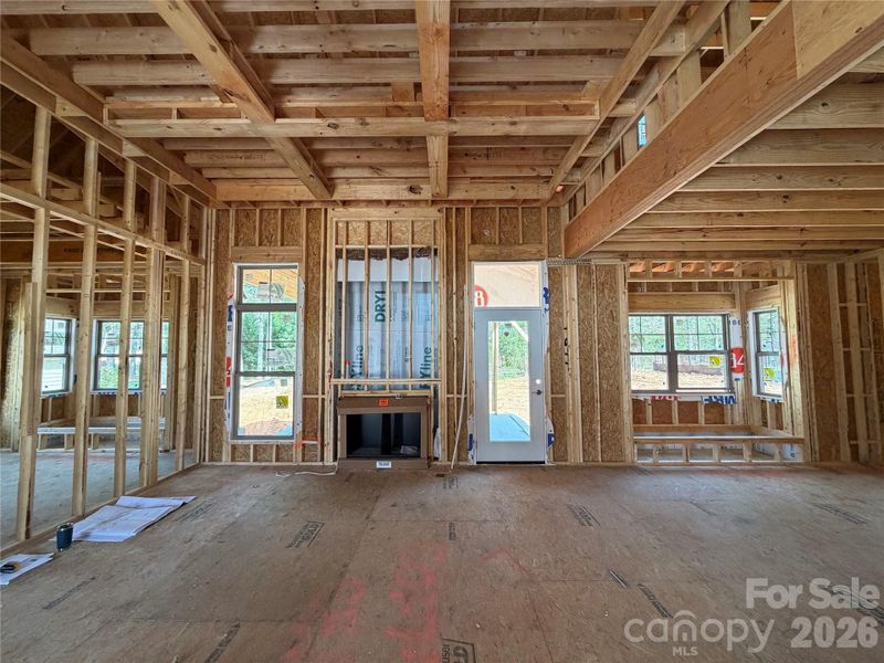 In-progress construction of a new home in , Denver, NC (Image 5).