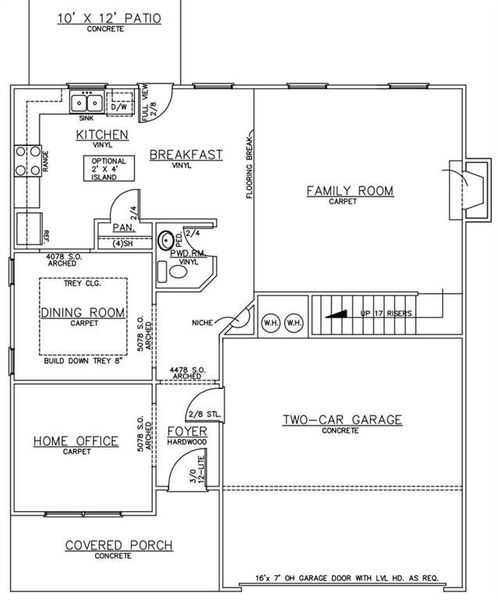 2D floor plan layout of this home in , Dallas, GA (Image 3). 2D floor plan layout of this home in , Dallas, GA (Image 3).