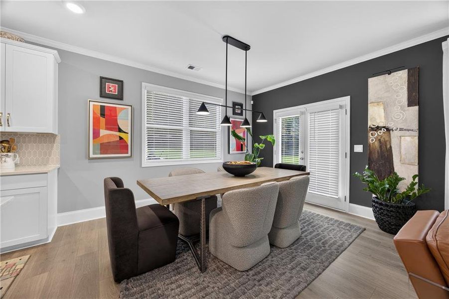 Furnished interior view inside a new home in , Douglasville (Image 26).