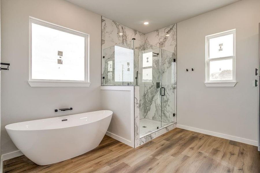 Furnished interior view inside a new home in , Glen Rose (Image 8).