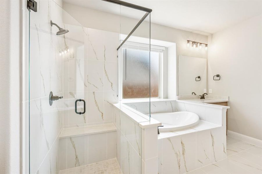 Furnished interior view inside a new home in Timberbrook 3B-4A, Justin (Image 6).