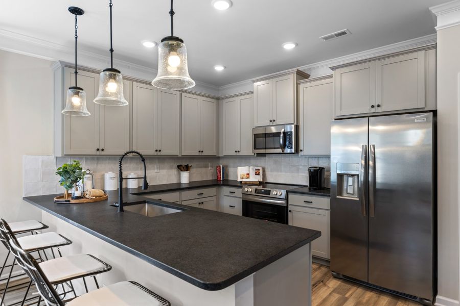 Furnished interior view inside a new home in Hillcrest Park, Ringgold (Image 8).