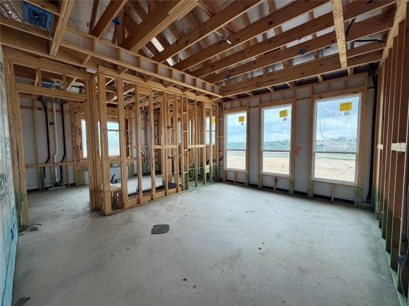 In-progress construction of a new home in Lariat, Liberty Hill, TX (Image 14).
