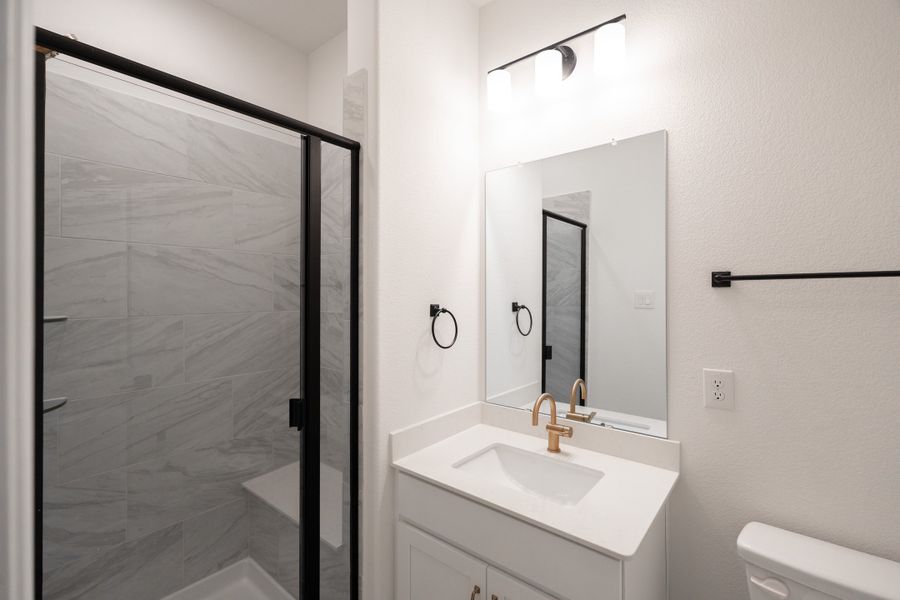 Furnished interior view inside a new home in Enclave at Legacy Hills, Celina (Image 10).