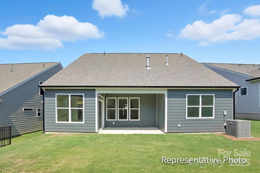 Front exterior of a new home in Carrington, Stanley, NC, highlighting curb appeal (Image 21).