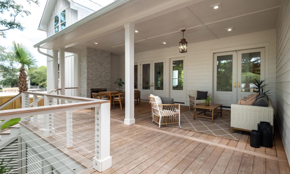 Furnished interior view inside a new home in , Mount Pleasant (Image 32).