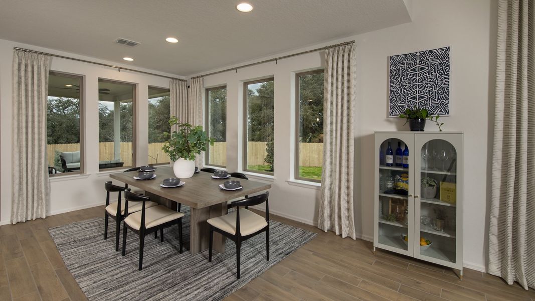 Furnished interior view inside a new home in Veranda, San Antonio (Image 6).