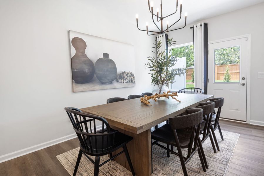 Furnished interior view inside a new home in Everton, Durham (Image 9).