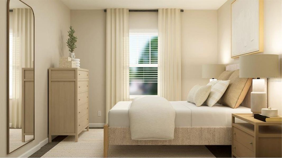 Furnished interior view inside a new home in , Kissimmee (Image 8).