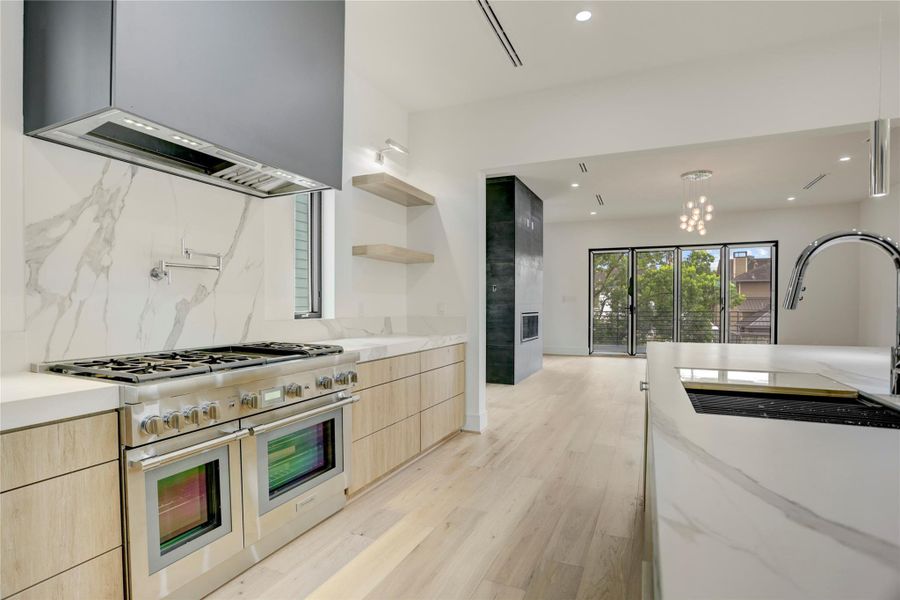 Furnished interior view inside a new home in , Houston (Image 25).